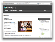 Screenshot of Admin Dashboard